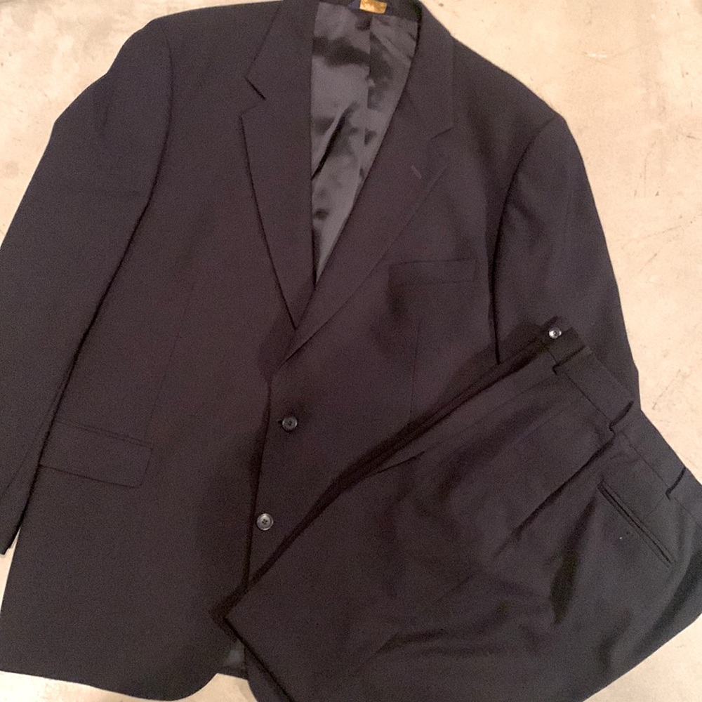 Brooks Brothers navy suit